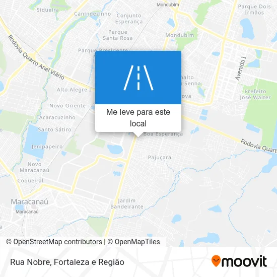 Rua Nobre mapa
