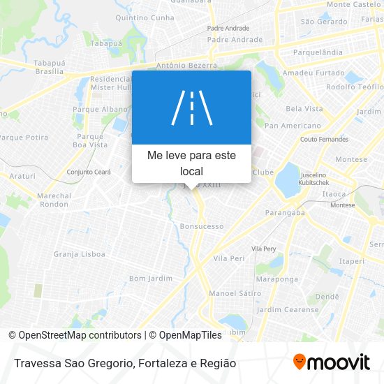 Travessa Sao Gregorio mapa
