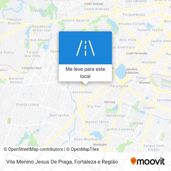 Vila Menino Jesus De Praga mapa