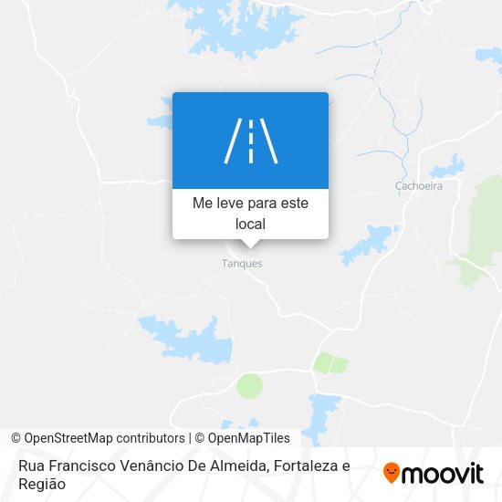 Rua Francisco Venâncio De Almeida mapa