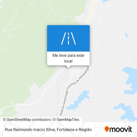 Rua Raimundo Inácio Silva mapa