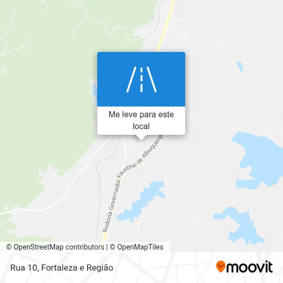 Rua 10 mapa