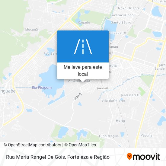 Rua Maria Rangel De Gois mapa