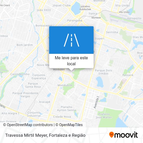 Travessa Mirtil Meyer mapa