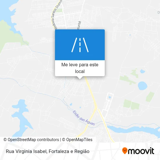Rua Virginia Isabel mapa
