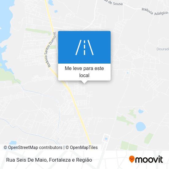 Rua Seis De Maio mapa