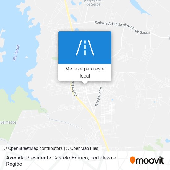 Avenida Presidente Castelo Branco mapa