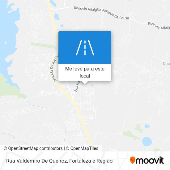Rua Valdemiro De Queiroz mapa