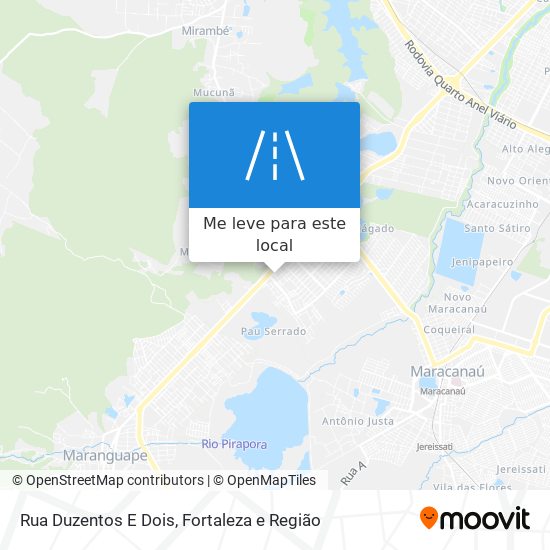 Rua Duzentos E Dois mapa