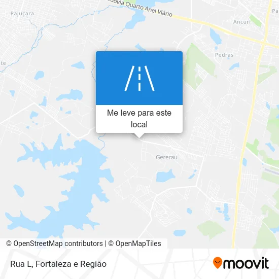 Rua L mapa