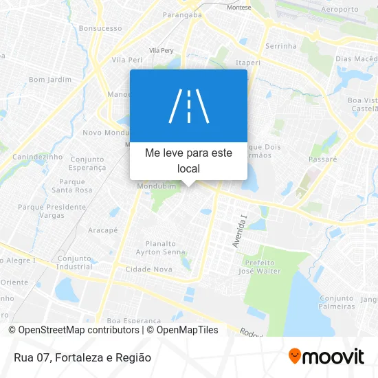 Rua 07 mapa