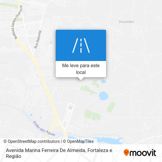 Avenida Marina Ferreira De Almeida mapa
