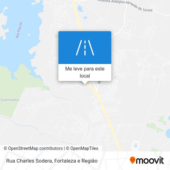 Rua Charles Sodera mapa