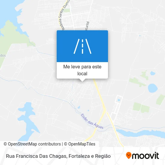 Rua Francisca Das Chagas mapa