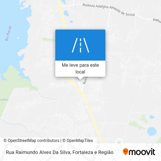 Rua Raimundo Alves Da Silva mapa
