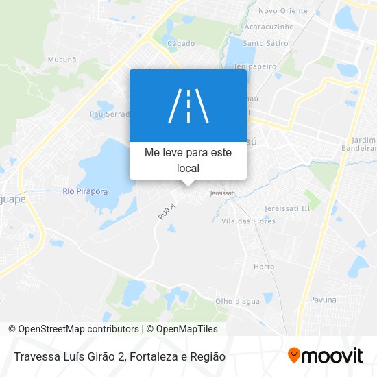 Travessa Luís Girão 2 mapa