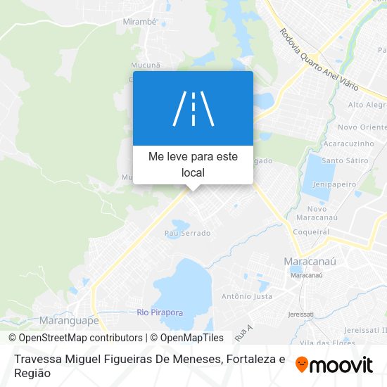 Travessa Miguel Figueiras De Meneses mapa