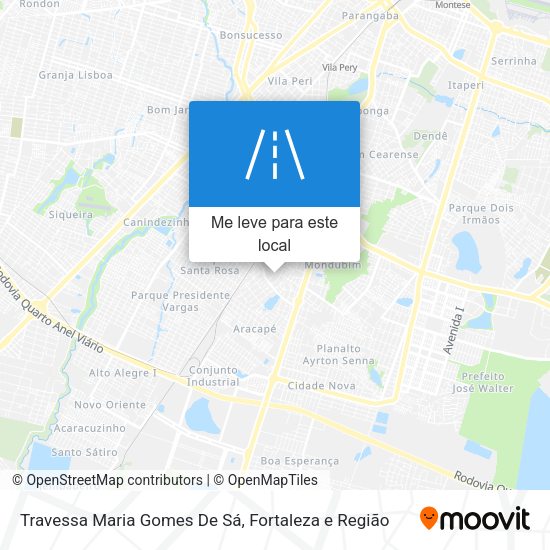 Travessa Maria Gomes De Sá mapa