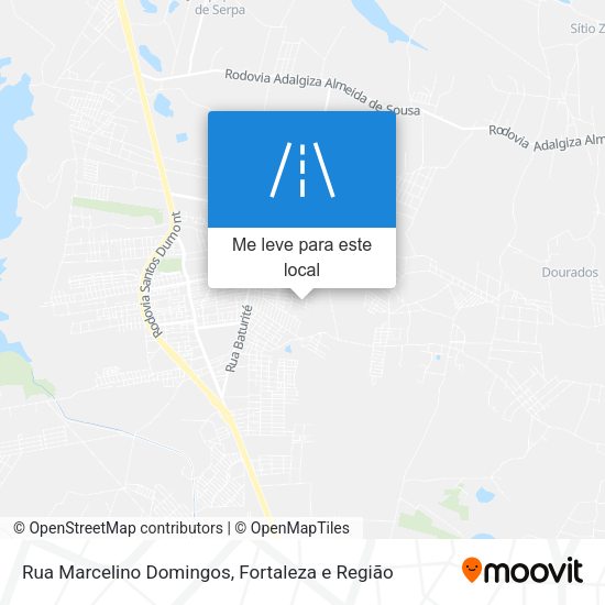 Rua Marcelino Domingos mapa