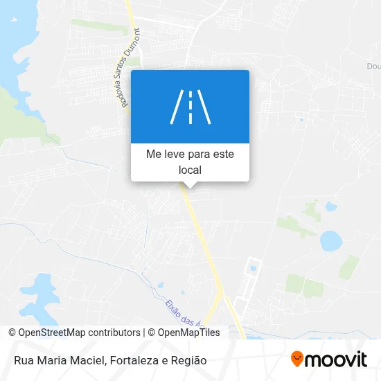 Rua Maria Maciel mapa