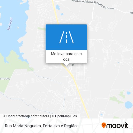 Rua Maria Nogueira mapa