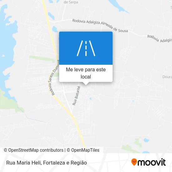 Rua Maria Heli mapa