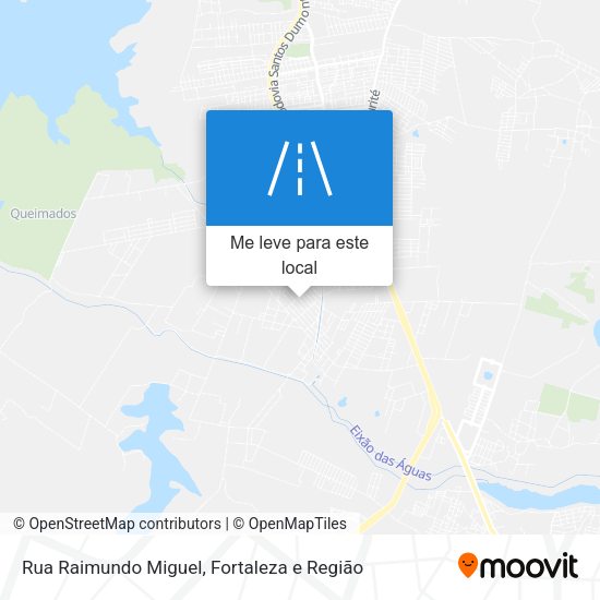 Rua Raimundo Miguel mapa