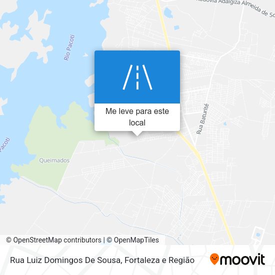 Rua Luiz Domingos De Sousa mapa