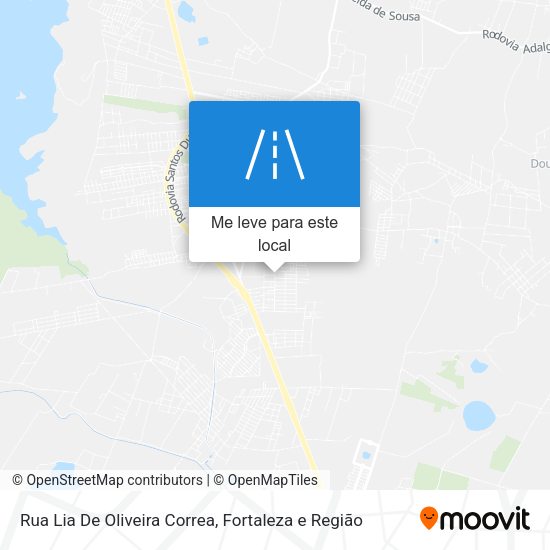 Rua Lia De Oliveira Correa mapa