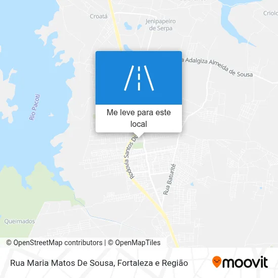 Rua Maria Matos De Sousa mapa