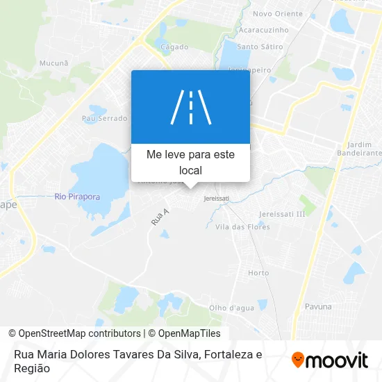 Rua Maria Dolores Tavares Da Silva mapa