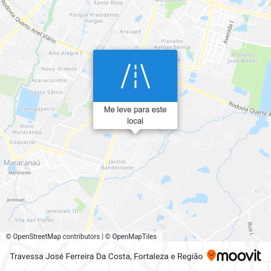 Travessa José Ferreira Da Costa mapa