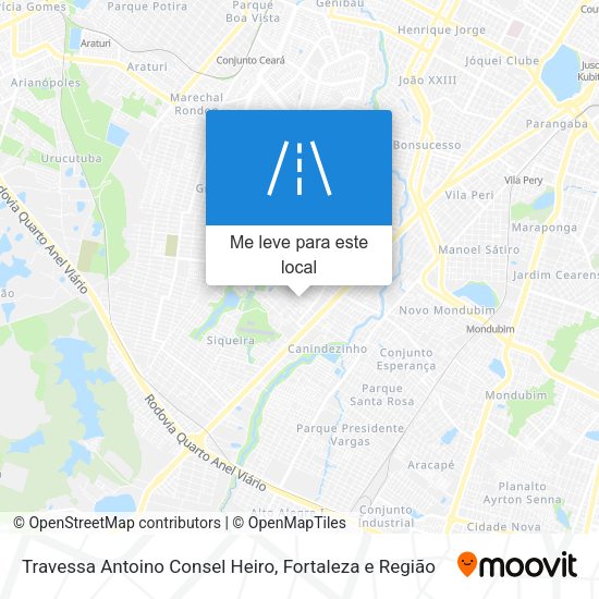 Travessa Antoino Consel Heiro mapa