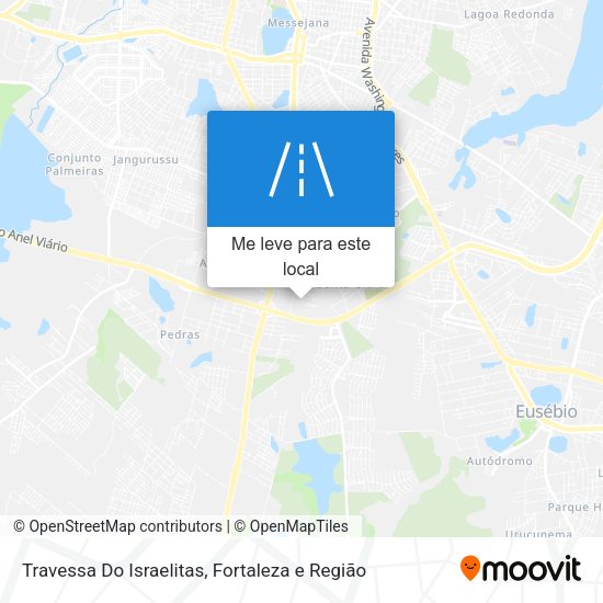 Travessa Do Israelitas mapa