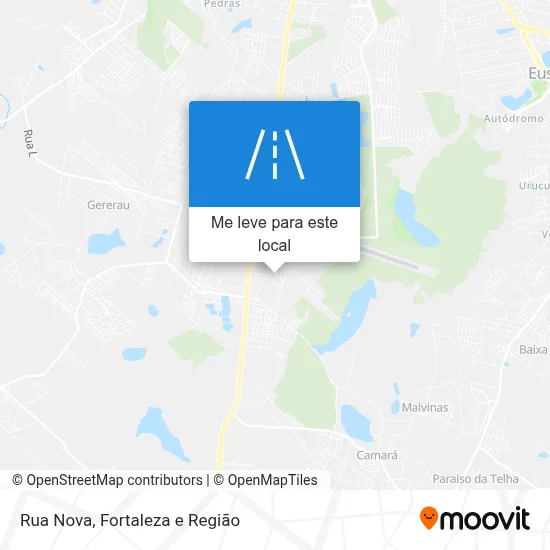 Rua Nova mapa
