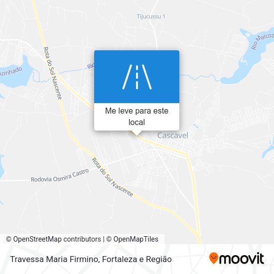 Travessa Maria Firmino mapa