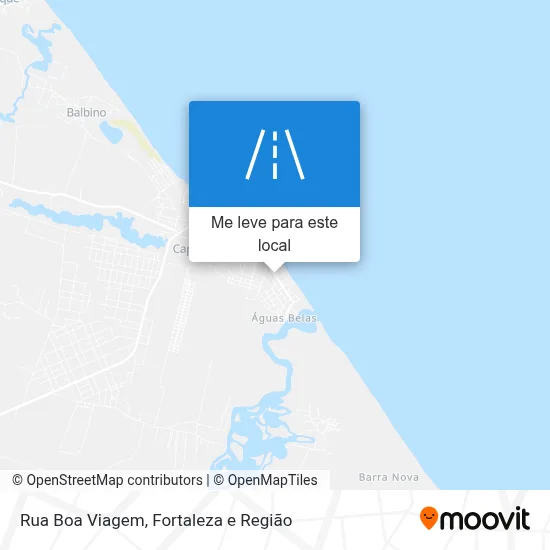 Rua Boa Viagem mapa