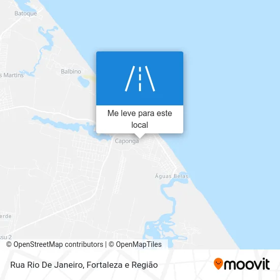 Rua Rio De Janeiro mapa