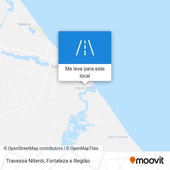 Travessa Niterói mapa