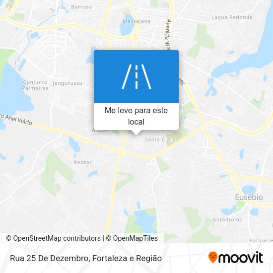 Rua 25 De Dezembro mapa