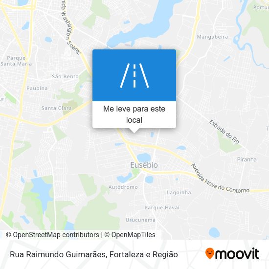 Rua Raimundo Guimarães mapa