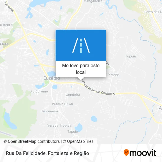 Rua Da Felicidade mapa