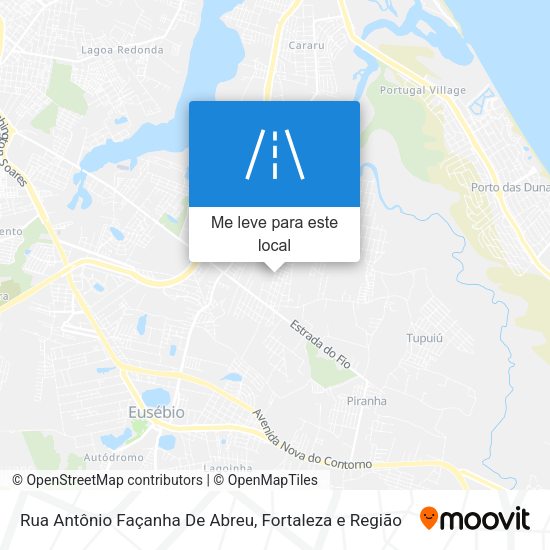 Rua Antônio Façanha De Abreu mapa