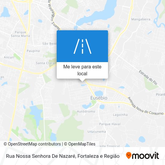 Rua Nossa Senhora De Nazaré mapa