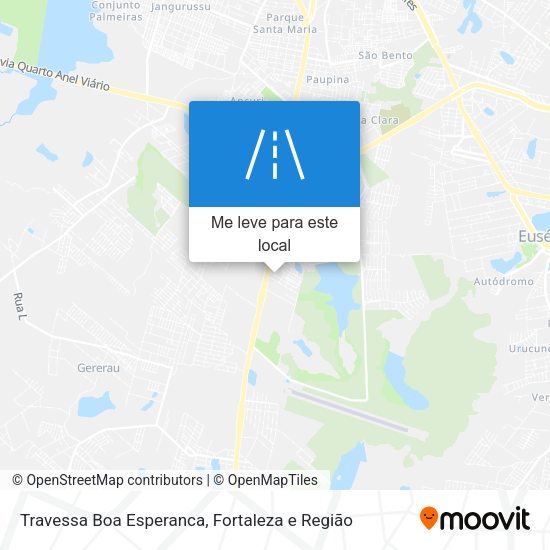 Travessa Boa Esperanca mapa