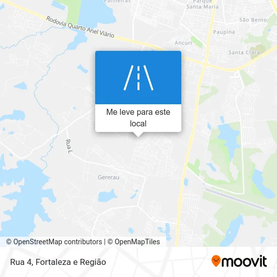 Rua 4 mapa