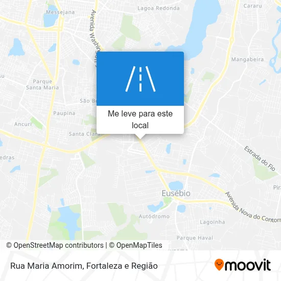 Rua Maria Amorim mapa