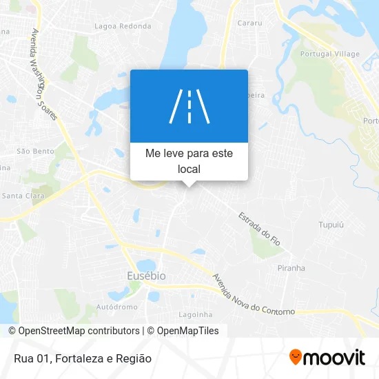 Rua 01 mapa