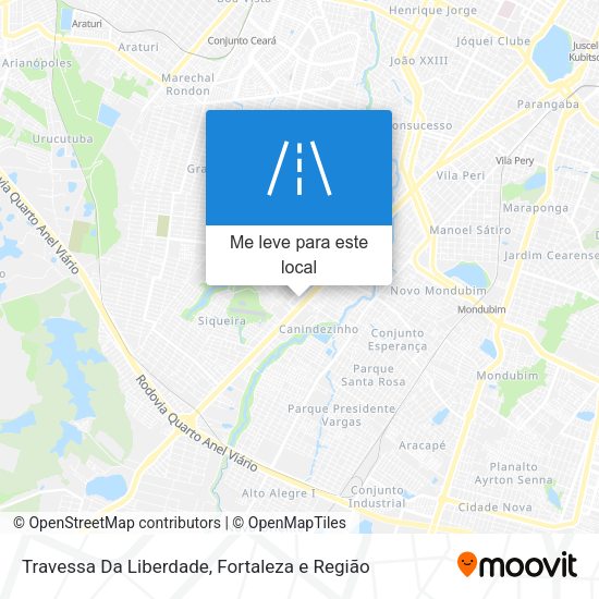 Travessa Da Liberdade mapa