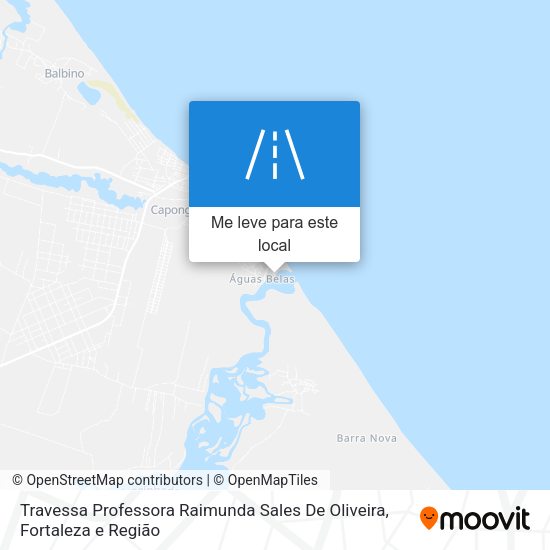 Travessa Professora Raimunda Sales De Oliveira mapa